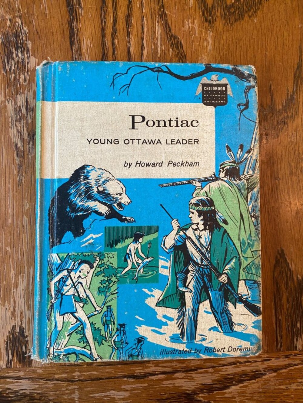 Pontiac: Young Ottawa Leader by Howard Peckham (1963, Hardcover) Childhood of Fa